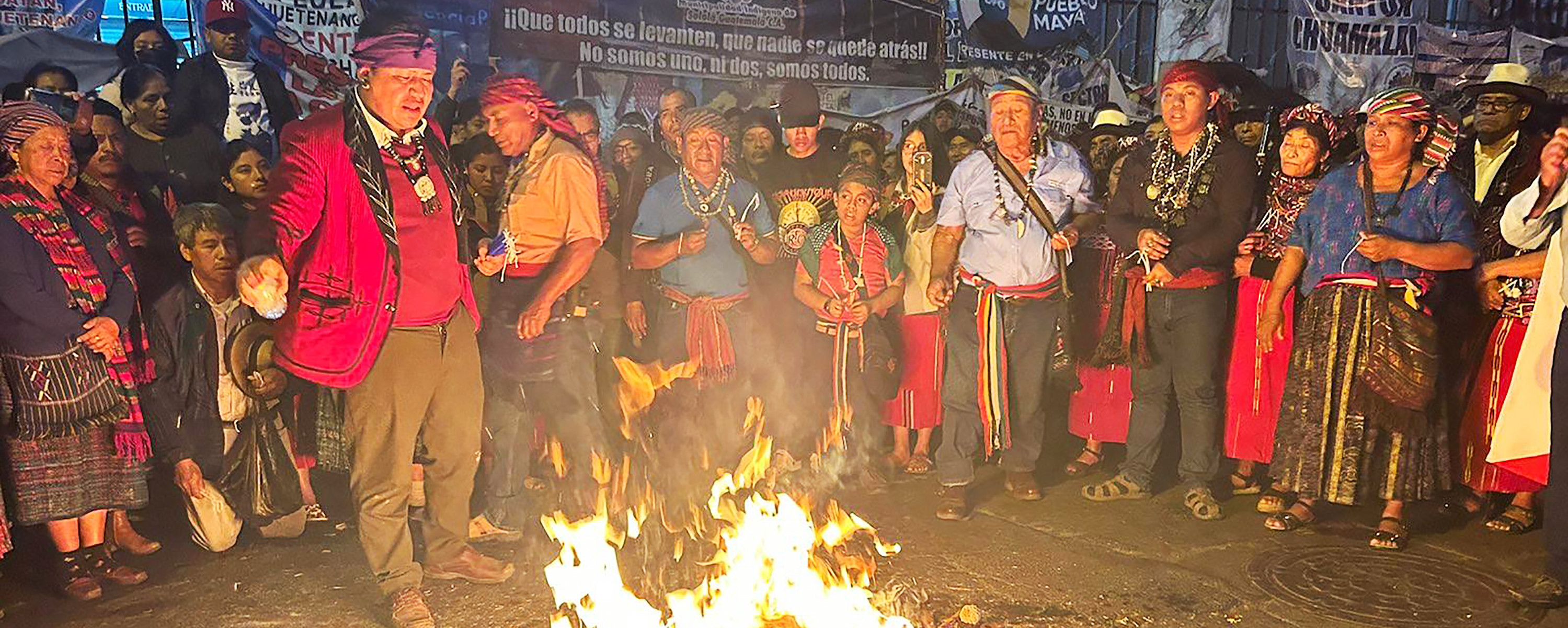 The Indigenous Resistance Puts Its Doubts and Hopes in Arévalo's Hands